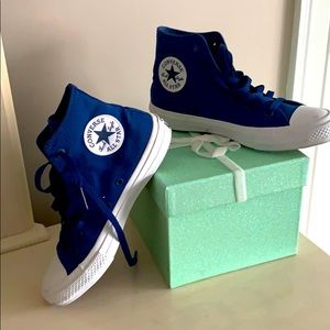 Brand new sneakers, royal blue